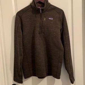 Patagonia Better Sweater 1/4 Zip Men’s Size M - Brown